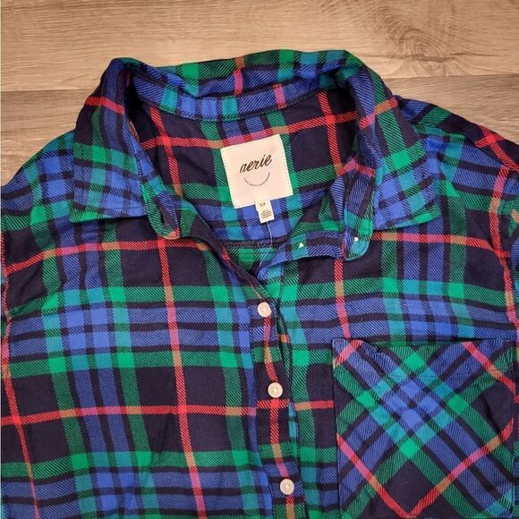 Aerie NWT flannel shirt - Picture 7 of 8